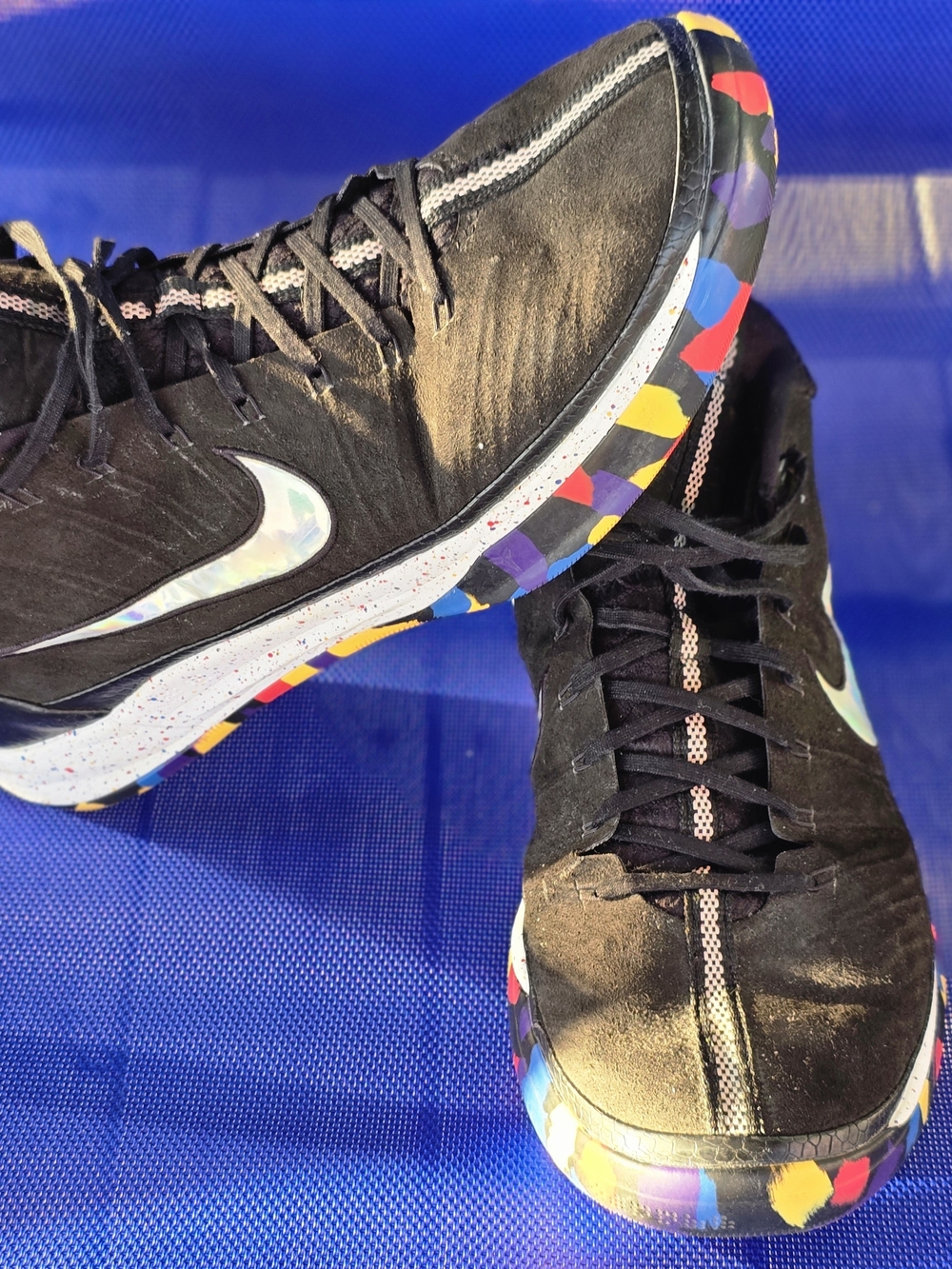 Nike Kobe A.D. Mid NCAA March Madness Black Multi Size 13 AJ6921-001
